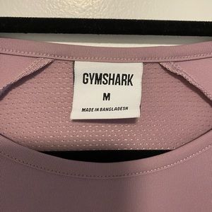 Mauve Purple Cropped Athletic Long Sleeve